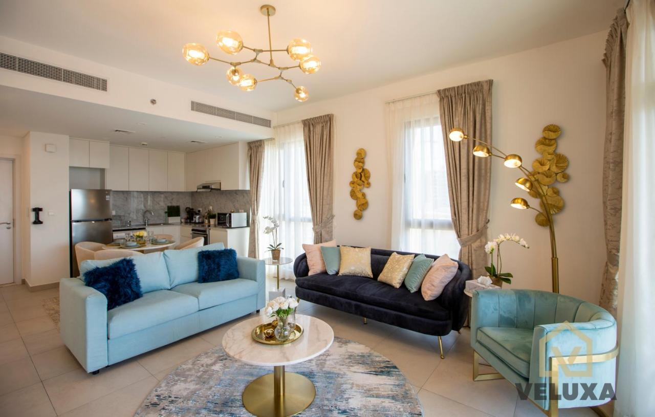 Veluxa - Luxury And Bright 1 Bedroom Apartment, Burj View! Dubái Exterior foto